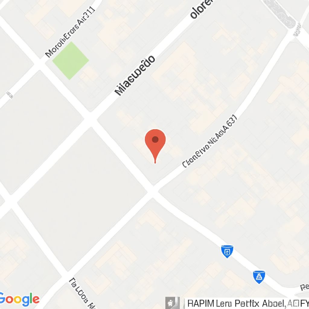 Mapa de nuestra oficina